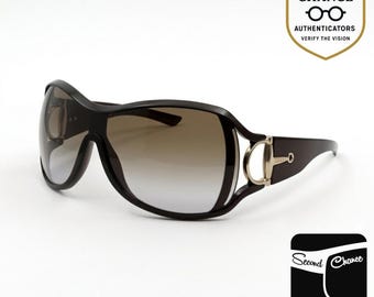 Gucci Gg 2918|S Vintage Sunglasses Brown Gradient Made In Italy 105