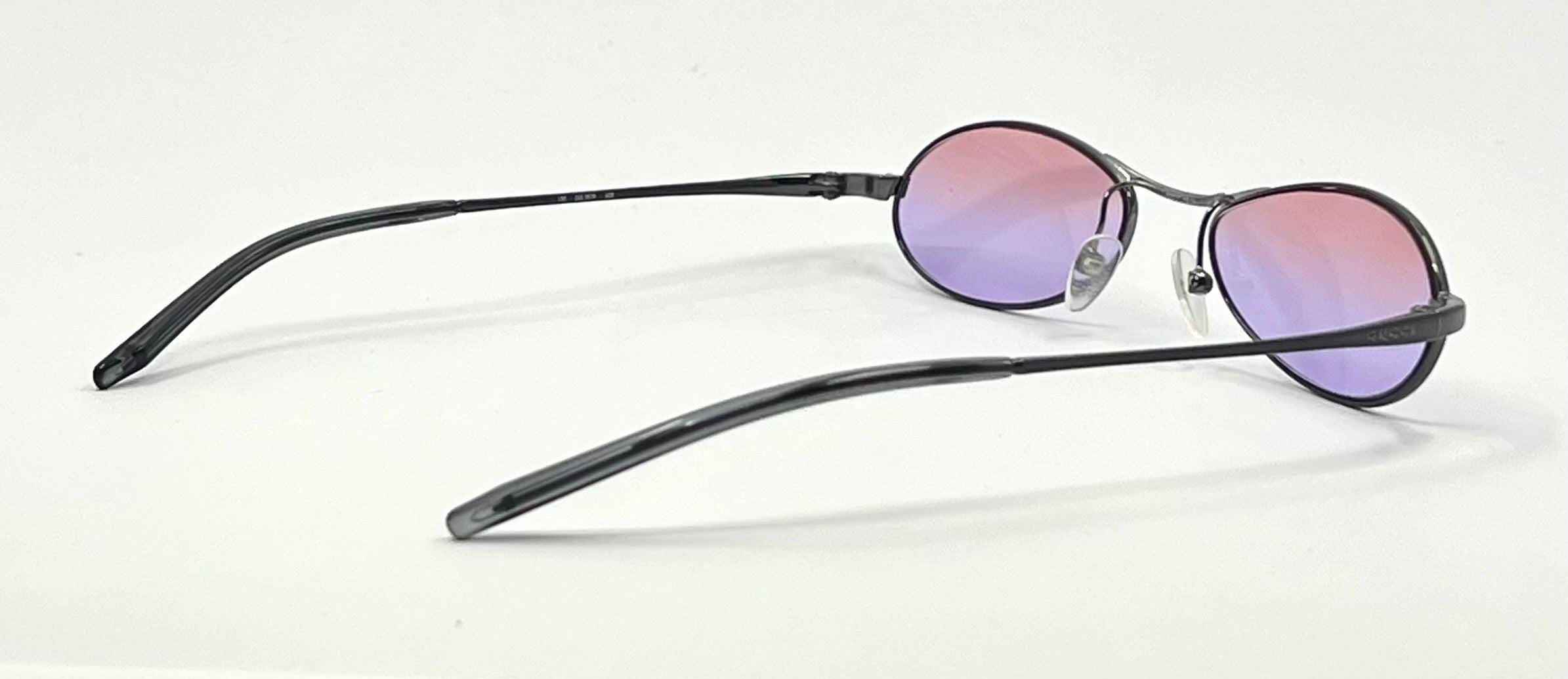 Gucci Gg2678 628 Y2K Vintage Oval Sunglasses W|new Violet-rose