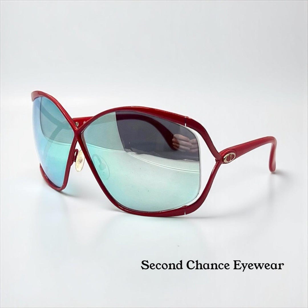 Christian Dior 2056 30-vintage Red Optyl Sunglasses-67mm  display picture 1