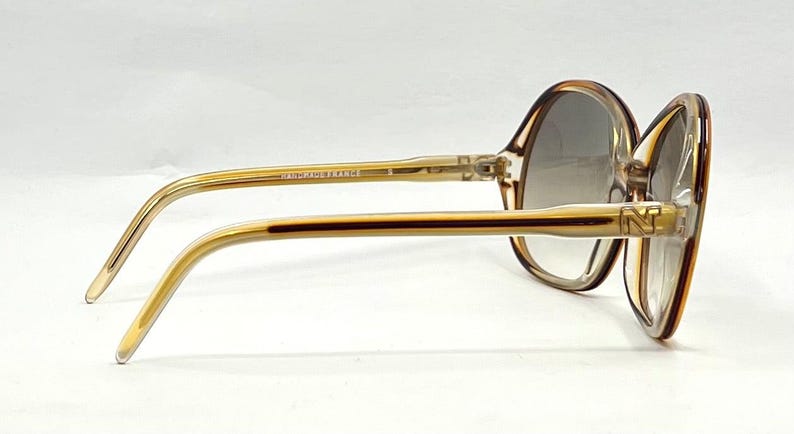 Gafas de sol vintage extragrandes Nina Ricci Paris: nuevas lentes personalizadas con degradado imagen 6