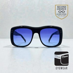 Gafas de sol Guise de Benjamin Stein - Lentes personalizadas con degradado azul nuevas - Sin usar - Japón