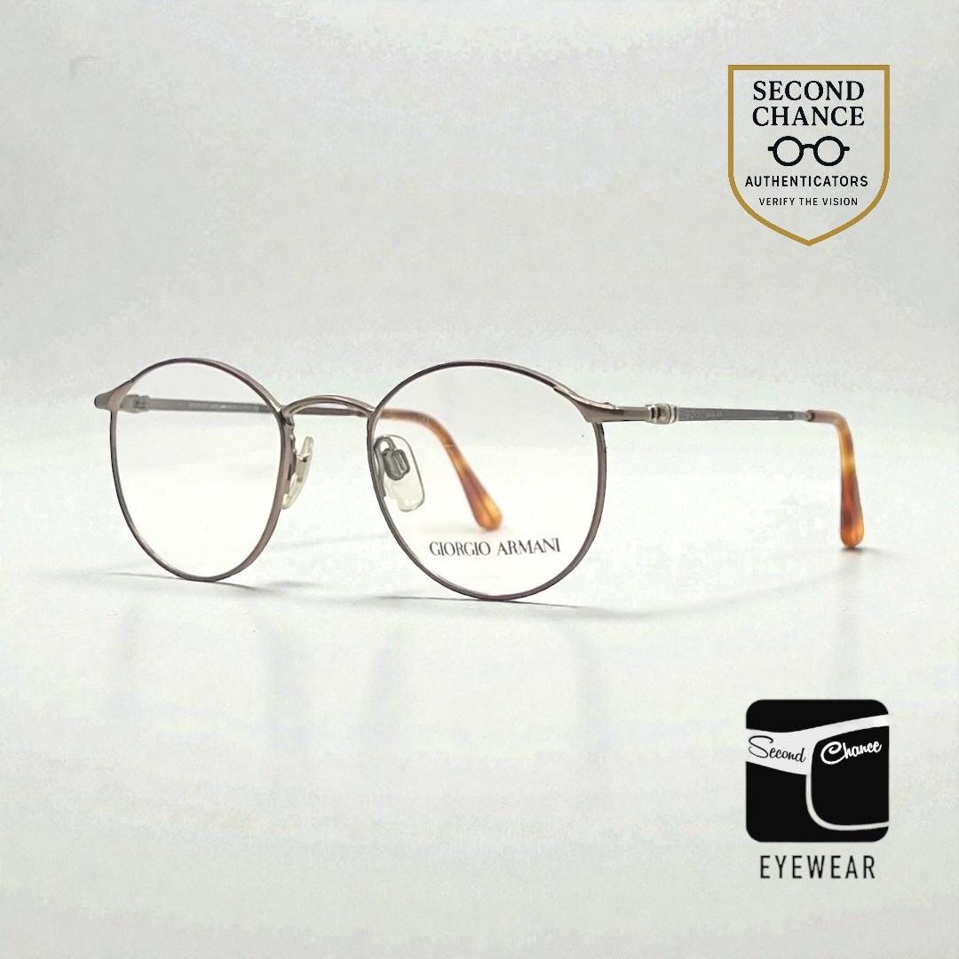 Giorgio Armani 132 Round Optical Eyeglass Frame-vintage-unworn