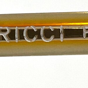 Gafas de sol vintage extragrandes Nina Ricci Paris: nuevas lentes personalizadas con degradado imagen 9