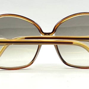 Gafas de sol vintage extragrandes Nina Ricci Paris: nuevas lentes personalizadas con degradado imagen 11