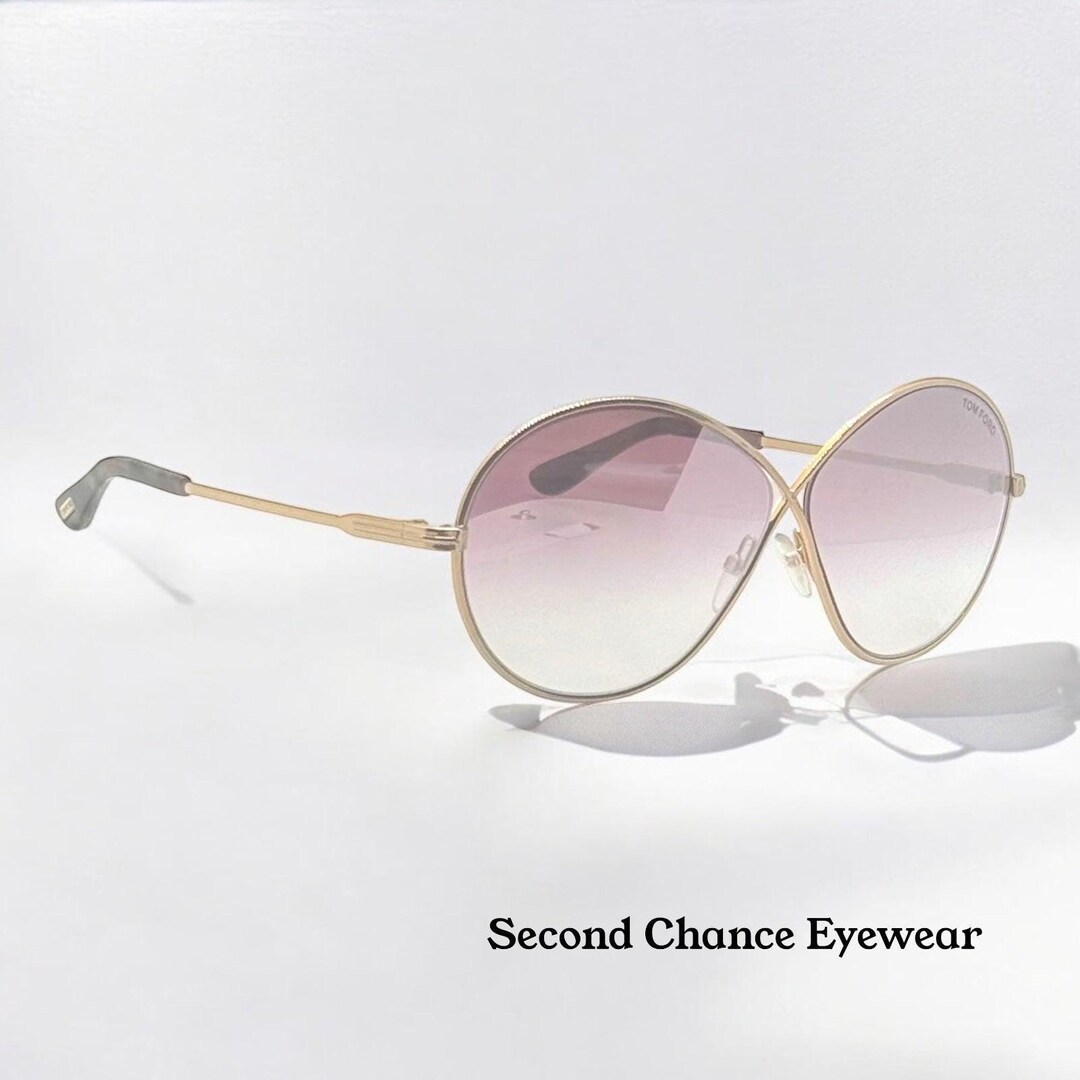 Tom Ford Raina-02 Tf564 28Z Oversized Mirrored Sunglasses  display picture 3