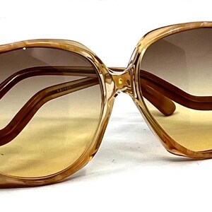 Lauren Col 644-Vintage Oversized Sunglasses-New Gradient Custom Lenses-Unworn image 3