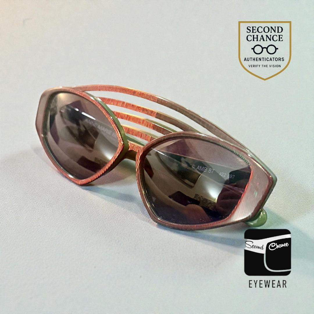 Rare Vtg Anne Marie Beretta Sunglasses Anne Marie Beretta Archive Sunglasses ©1987 Deadstock Unworn  main image 3
