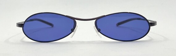Gucci Gg 2578 625-Y2K Vintage Oval Sunglasses-new Solid Bluecustom