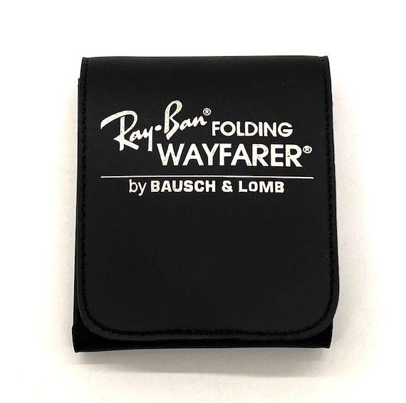 Ray-ban Folding Wayfarer Black G15 Unworn Full Kit B&L Case Rb4105