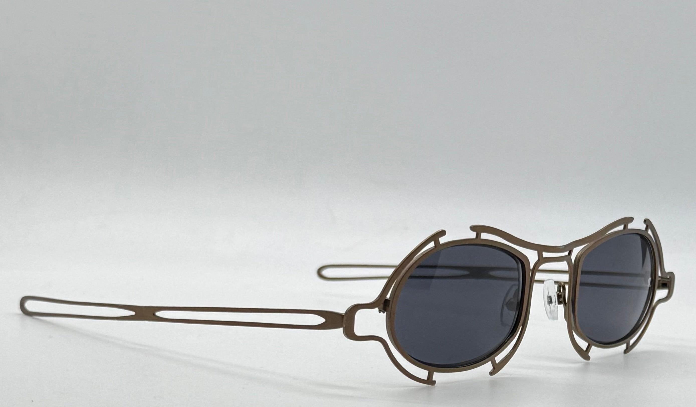 Raf Simons × Linda Farrow Raf13-c1 Bronze Sunglasses – Rare