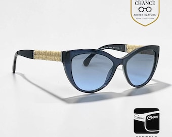 Vintage CHANEL Crystal CC Logo Sunglasses, Y2K - Etsy