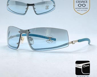 Chanel Vintage Sunglasses 4073- Rare Transparent Color - 2000 Y2k