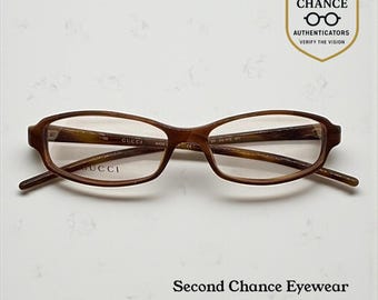 Gucci Optical Frames-Gg1473 5T7-Vintage Y2K-Made In Italy