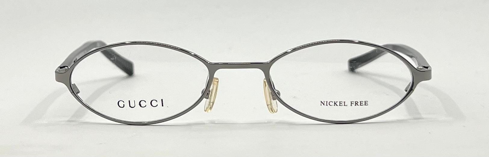 Gucci Gg 1668 B36 Oval Optical Frames-y2k Vintage-unworn-italy