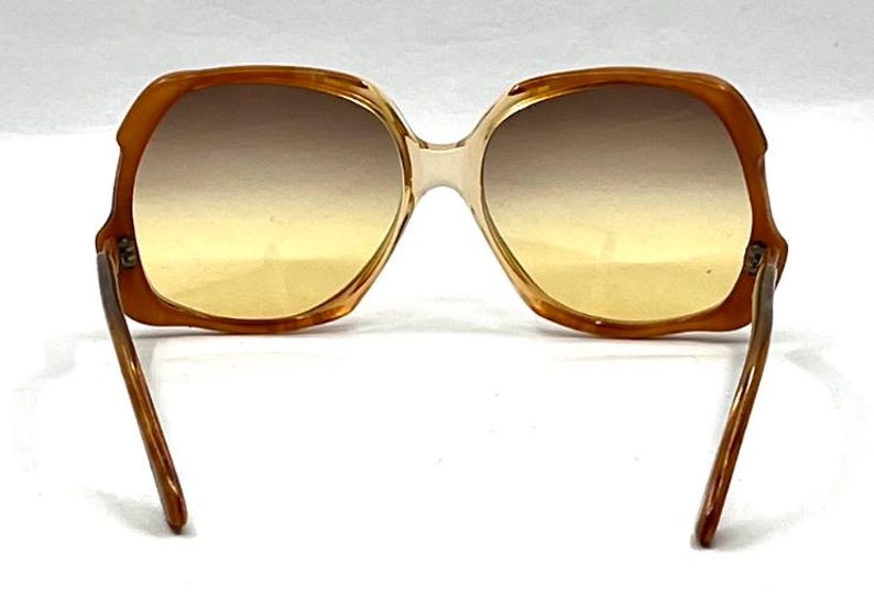 Lauren Col 644-Vintage Oversized Sunglasses-New Gradient Custom Lenses-Unworn image 6