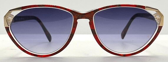 Silhouette M1298 Vintage Cat Eye Sunglasses w|New… - image 2