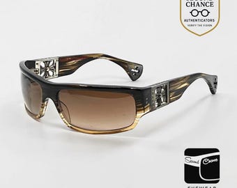 Occhiali da sole vintage Chrome Hearts Rejected - Tutti originali - Kit completo - Giappone