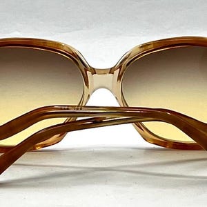Lauren Col 644-Vintage Oversized Sunglasses-New Gradient Custom Lenses-Unworn image 11