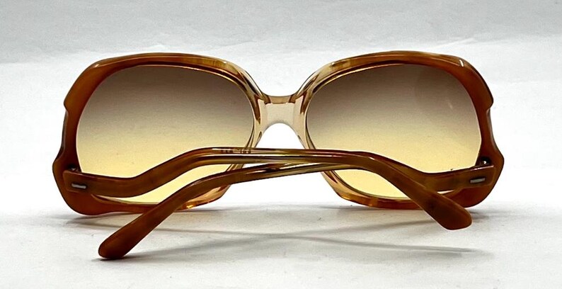 Lauren Col 644-Vintage Oversized Sunglasses-New Gradient Custom Lenses-Unworn image 11