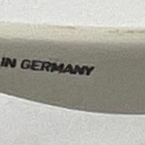 Gafas de sol vintage Roberto Delettre Rb 1040/740, talla 60-16, fabricadas en Alemania, sin usar imagen 10