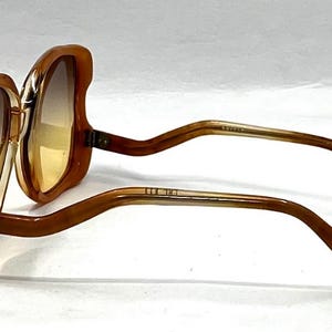 Lauren Col 644-Vintage Oversized Sunglasses-New Gradient Custom Lenses-Unworn image 5