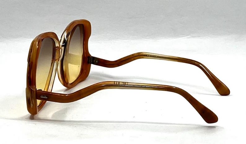 Lauren Col 644-Vintage Oversized Sunglasses-New Gradient Custom Lenses-Unworn image 5