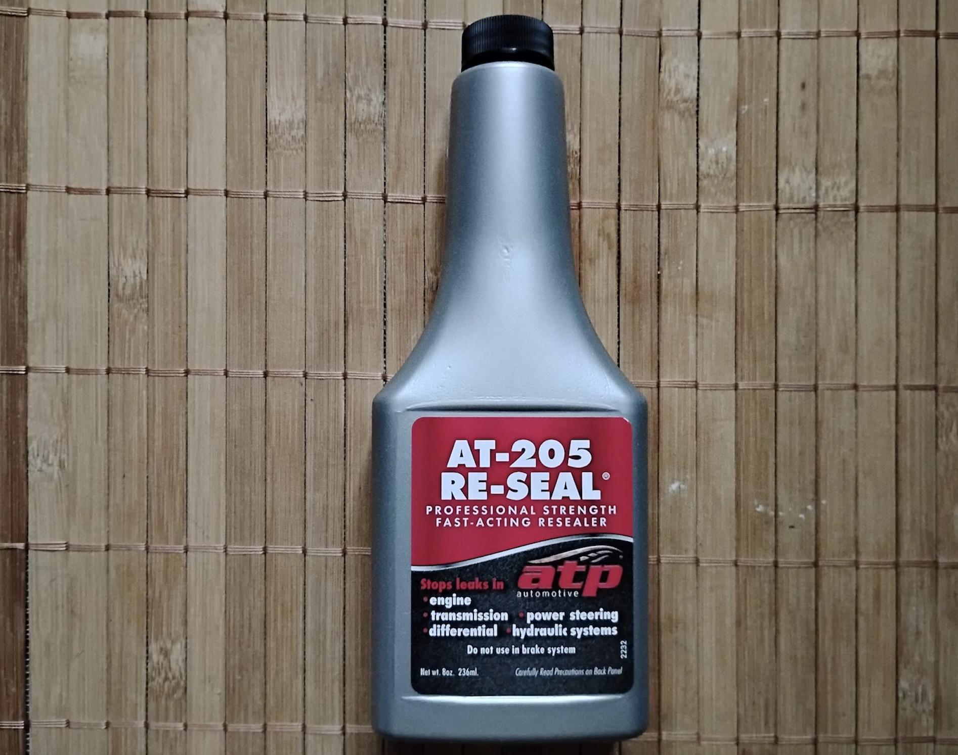 ATP AT-205 Re-seal Stops Leaks, Automotive, 8 Ounce Bottle; Seals and
