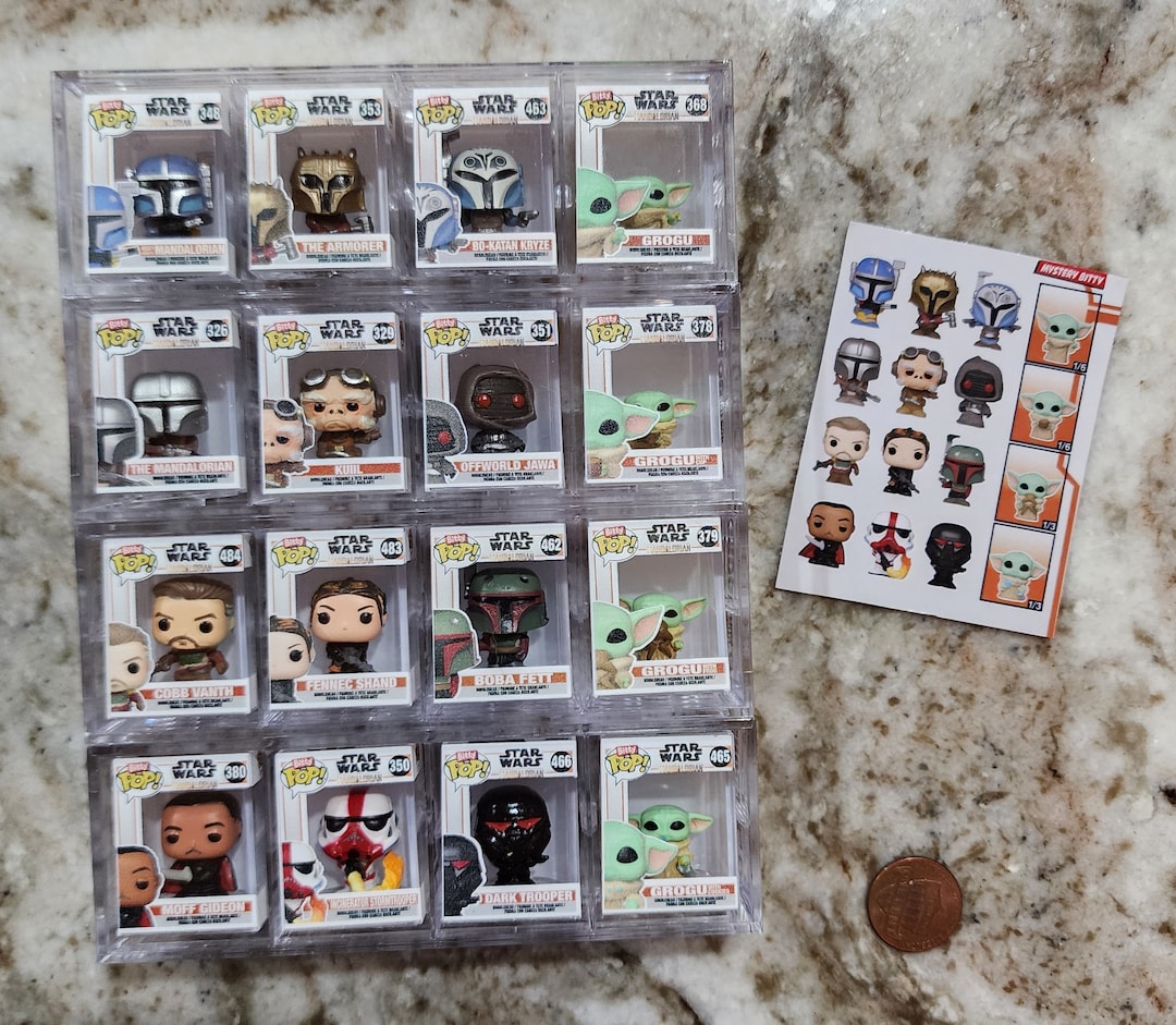 Funko Pop Bitty Star Wars MANDALORIAN YOU PICK - Etsy 日本