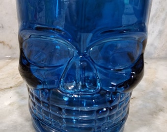 Skull Face Whiskey Glass 8oz