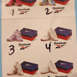 Numbered Reebok S NEW RELEASE Zuru Mini Brands SNEAKERS ~ You Pick ~ Reebok Skechers ...