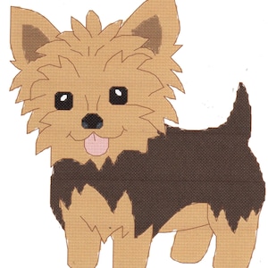 Yorkshire Terrier Dog counted Cross Stitch Pattern Instant Digital Download