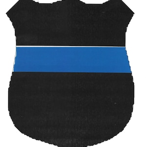 Police Badge counted Cross Stitch Pattern Digital Download