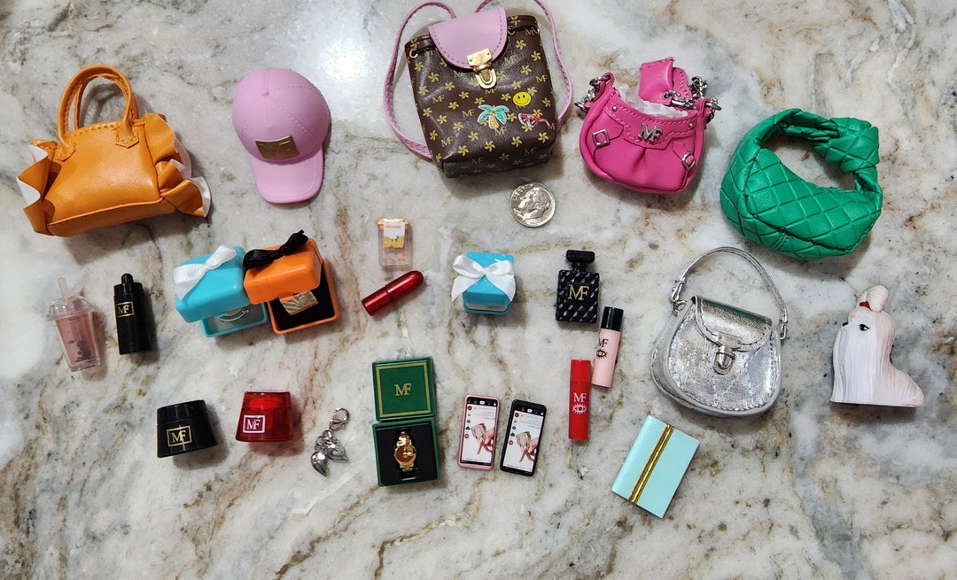 Zuru Mini Brands Fashion You pick, purse, cosmetics makeup, stickers