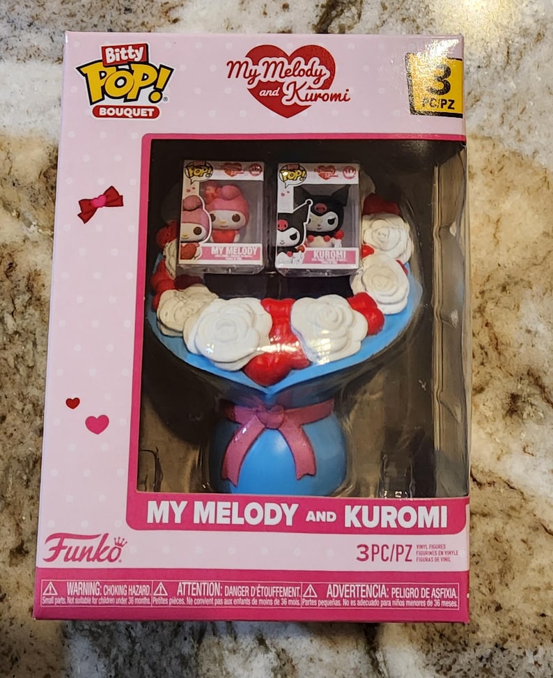 Funko Pop Bitty HELLO KITTY ~ Tú eliges Bouquet MelodyKuromi