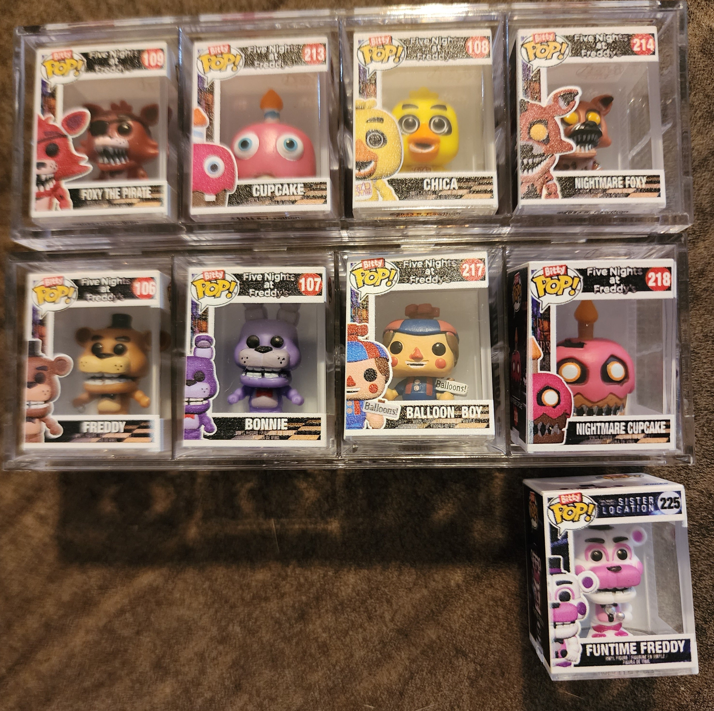 Funko Bitty POP! Five Nights at Freddy's 0.9-in Vinyl Figure Set 4