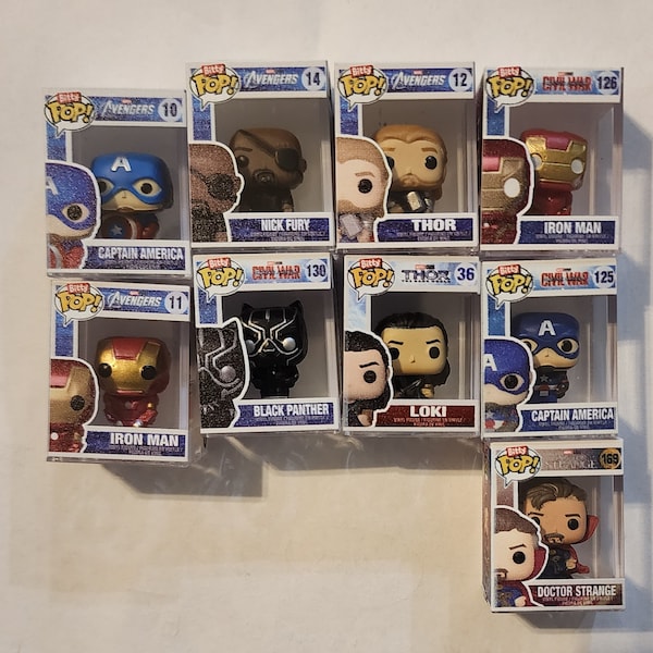 Funko Pop Bitty Marvel Infinity Saga Collection YOU PICK