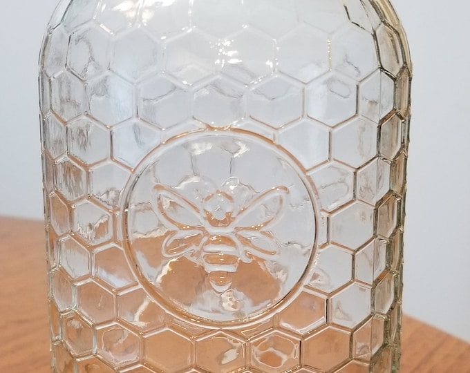 Quart Glass Mason Jars Design 32oz Honey Bee Etsy