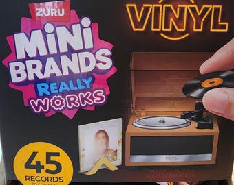 NEW RELEASE  Zuru Mini Brands VINYL Records ~ You Pick ~