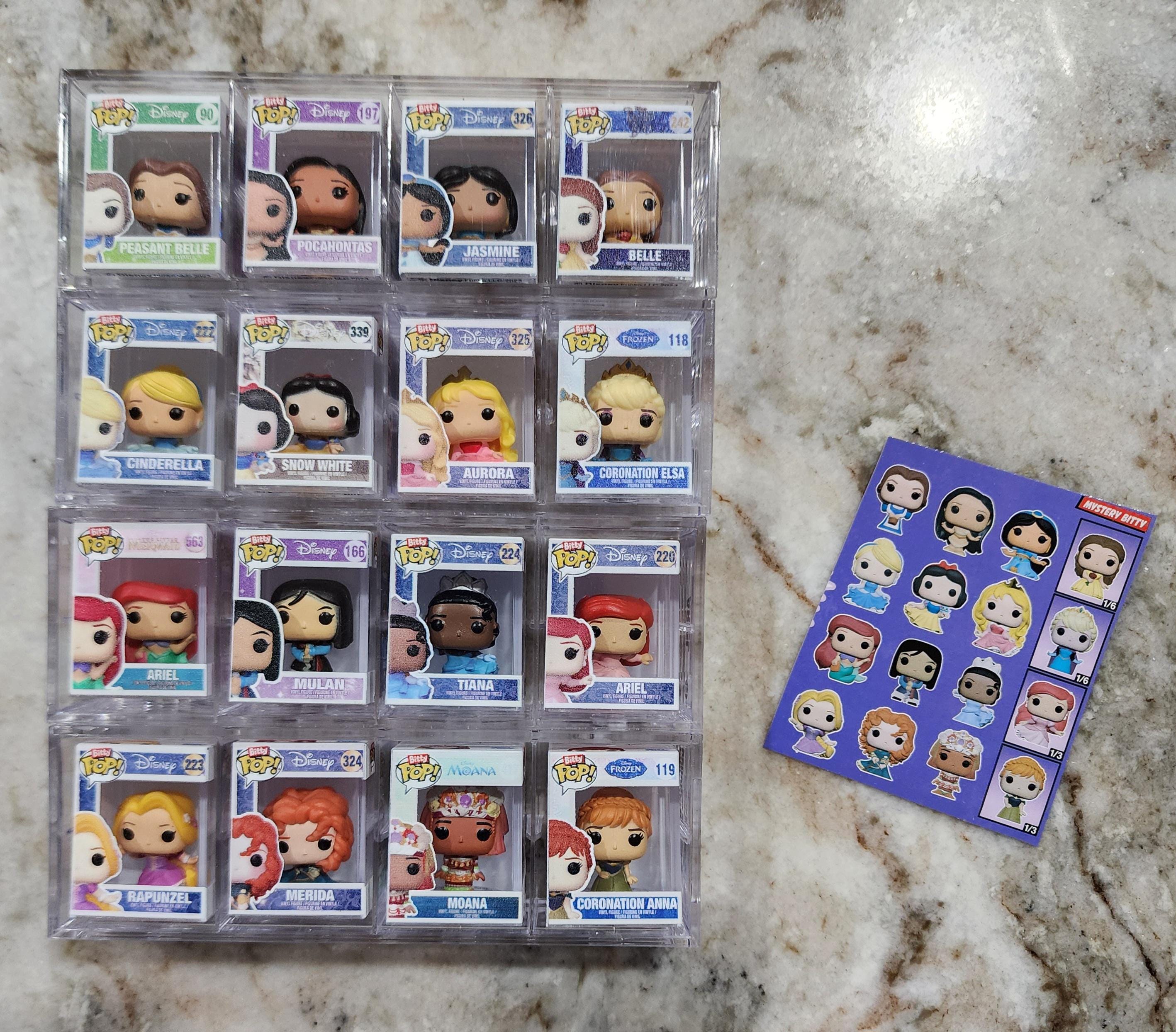 Funko Pop Bitty Disney PRINCESS Characters YOU PICK