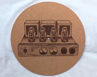 HiFi Tube Amp--Turntable platter mat, slip mat