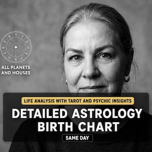 Natal Chart Reading | Astrology, Psychic & Tarot Insights (Same Day)