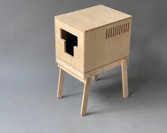 Soporte de madera para impresora de fotomatón – Compatible con DNP QW41 y Citizen CZ-01 – Soporte de fotos plegable para eventos