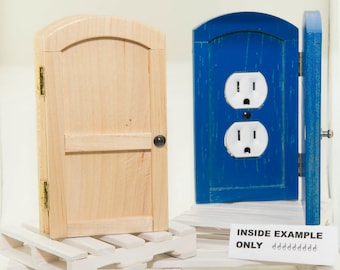 Wood Outlet Cover Etsy