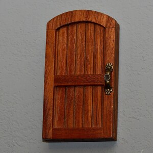 Walnut rocker #R54 Fairy door, Decorative GFCI outlet cover, Light switch, outlet cover,