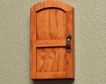 Cherry outlet #O50 Receptacle, wall plug, whimsy, Housewarming, troll or fairy door, decorative door, hidden outlet cover, outlet cover