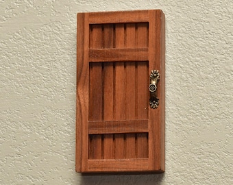Walnut outlet #O82 Receptacle, wall plug, whimsy, Housewarming, troll or fairy door, decorative door, hidden outlet cover