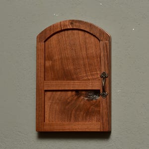 Double outlet cover #DO26 Decorative outlet cover door, troll or Fairy Door, hidden outlet cover, Light switch cover, Receptacle, wall plug