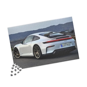 High-Quality Car Puzzle | 1014-Piece Sports Car Jigsaw | Perfect Gift for Car Lovers, Family Fun, Game Night, Automotive Enthusiast