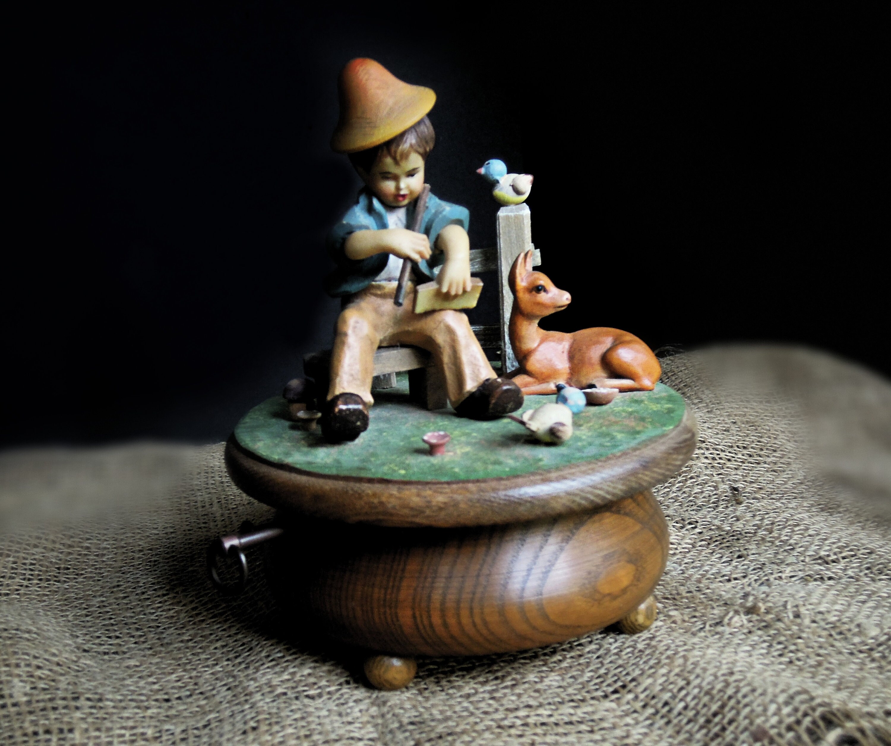 Anri Music Box - Etsy Anri Music Box - Etsy