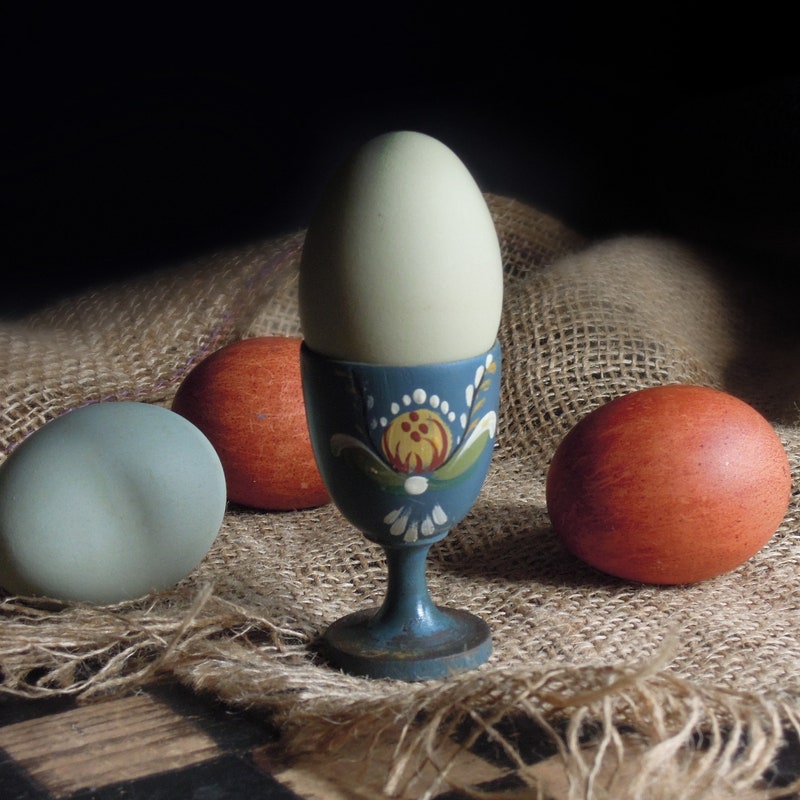 Vintage Covered Egg Cup